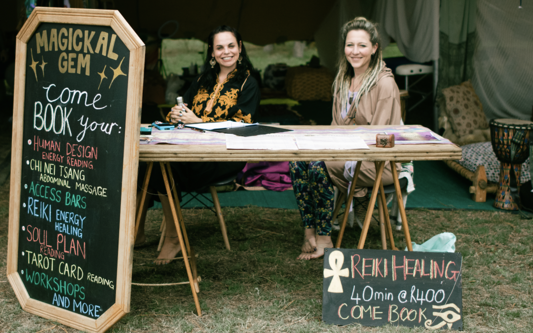 The Magickal Gem Curates Healing Spaces at Festivals