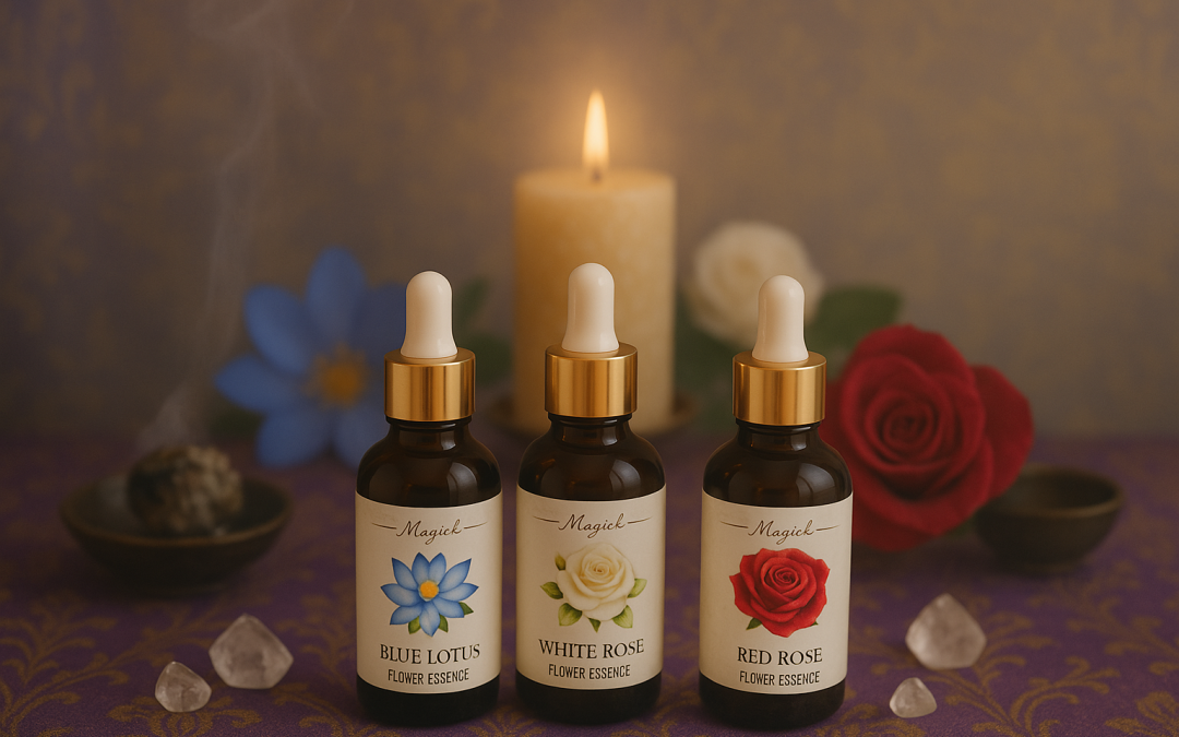 The Sacred Medicine Of Rose And Blue Lotus