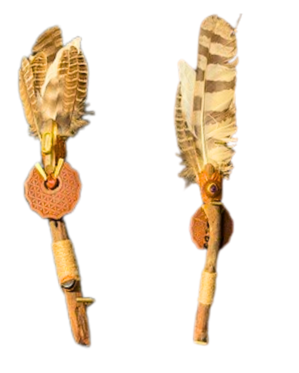Smudge Wand/Fan