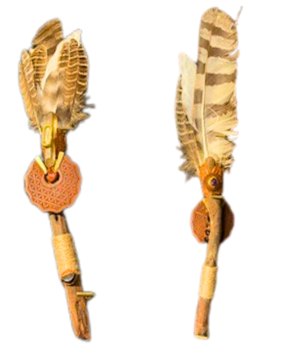 Smudge Wand/Fan
