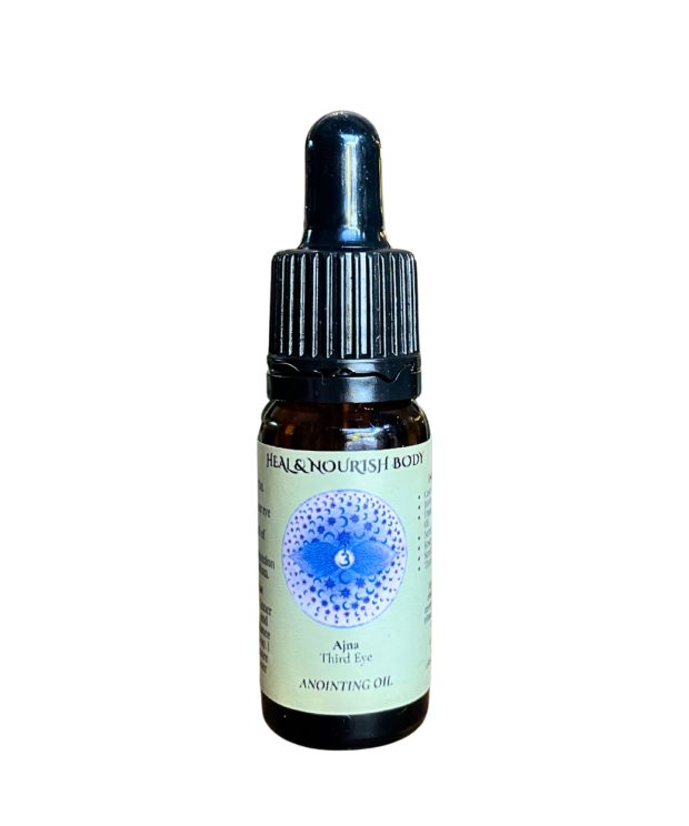 heal and nourish body third eye chakra anointing oil