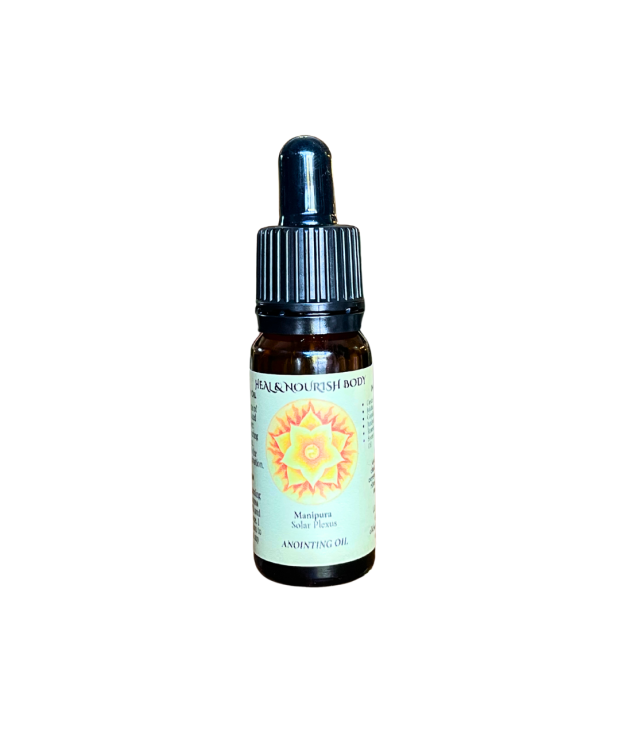 heal and nourish body solar plexus chakra anointing oil
