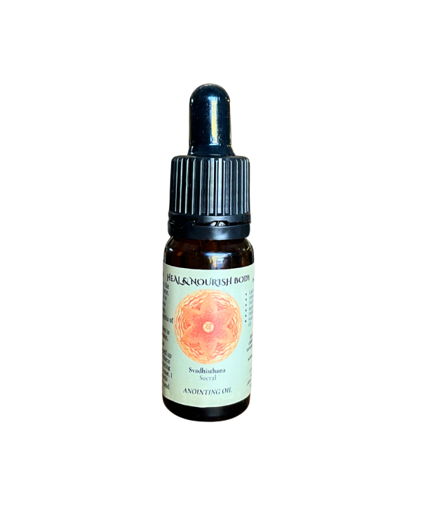 heal and nourish body sacral chakra anointing oil