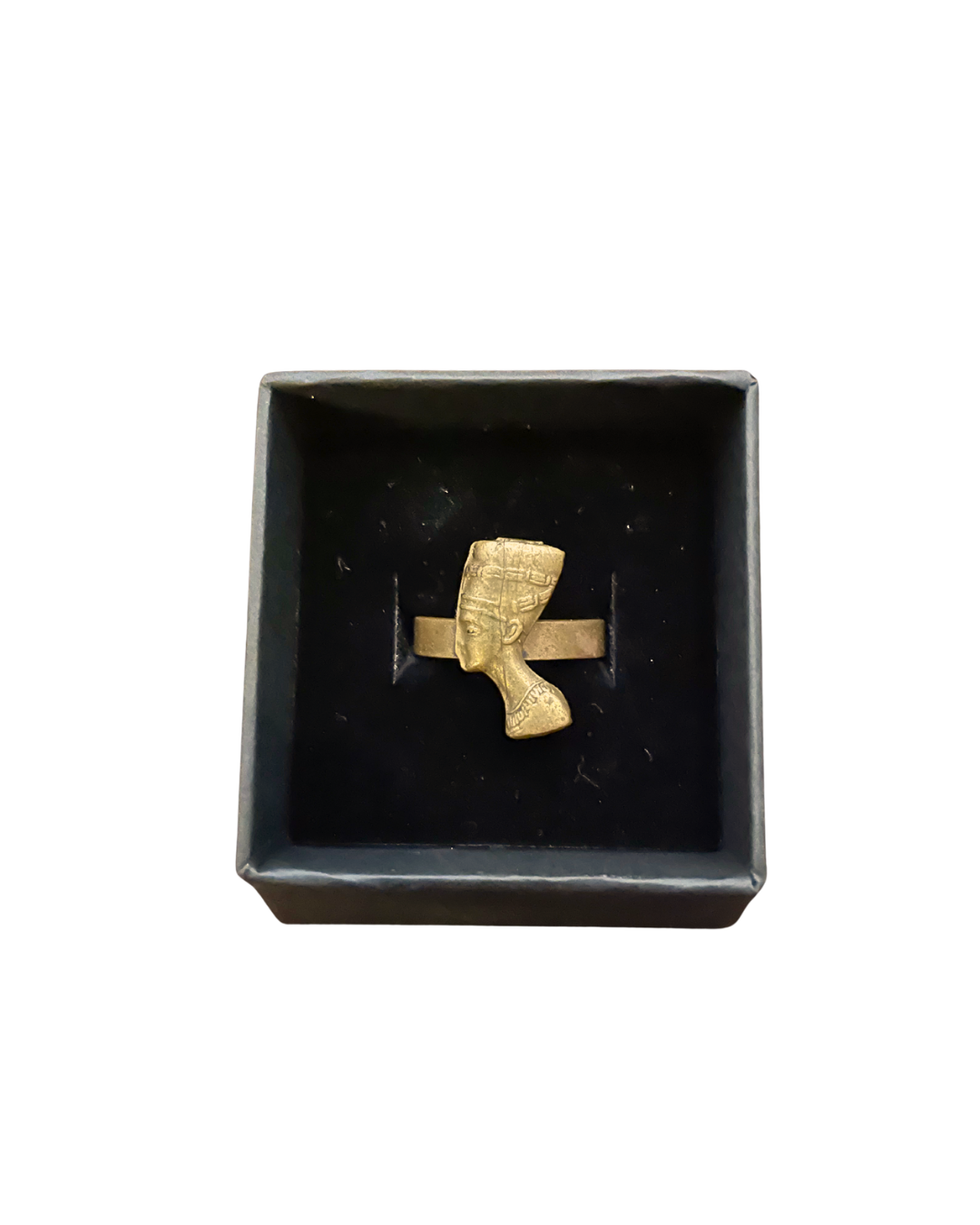 Nefertiti brass ring