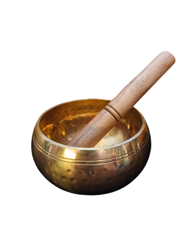 Medium brass singing bowl