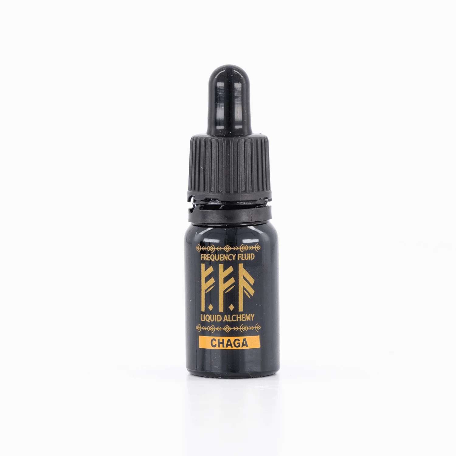 10ml dropper bottle of alcohol-free Chaga