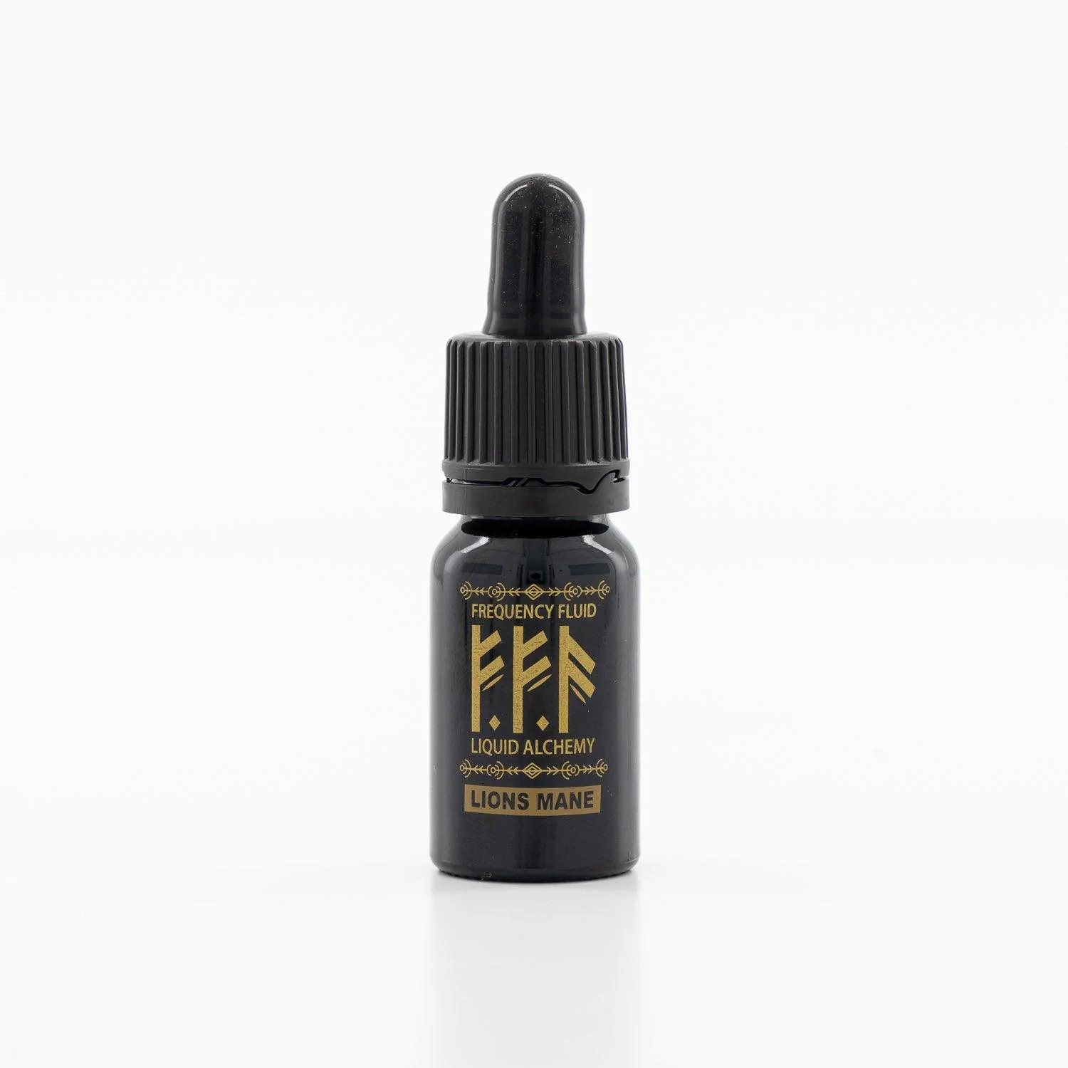 10ml dropper bottle of alcohol-free Lion's Mane