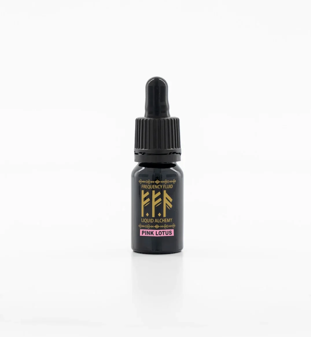 10ml dropper bottle of alcohol-free Pink Lotus